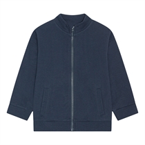 BIRKHOLM Sweat Cardigan Navy Blå
